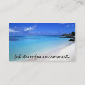 くつろぎ旅行名刺 名刺 (裏面)