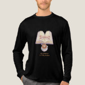 くつろぐ本の愛好家 | 週末は完全予約済み トライブレンドTシャツ (正面)