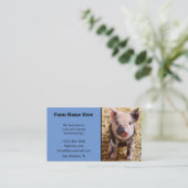 くねくね豚の飼育者 名刺 (スタンド正面)