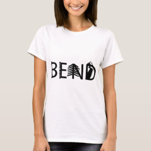 くねりのオレゴンの野外活動はロゴに文字を入れます Tシャツ