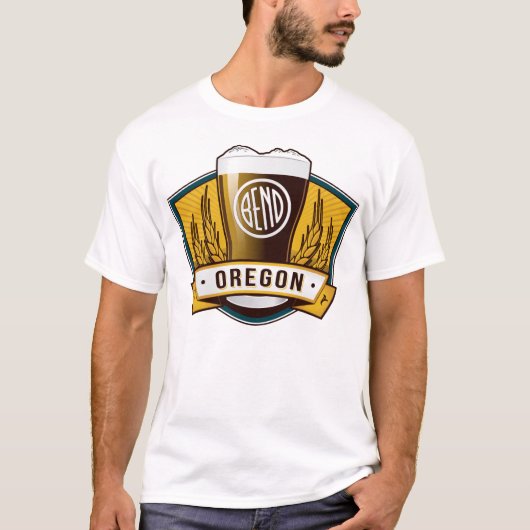 くねりの醸造物の衣服 Tシャツ (正面)