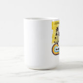 くねり"の上の"レッスンあなたの膝のコップ コーヒーマグカップ (中央)