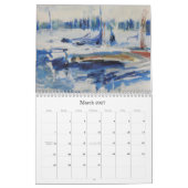 くねり、オレゴン カレンダー (3月 2027)