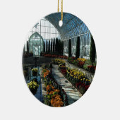 くぼんだ庭部屋、Comoの温室、ミネソタ セラミックオーナメント (右)
