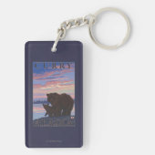 くまおよびカブス-カレー、アラスカ キーホルダー (裏面)