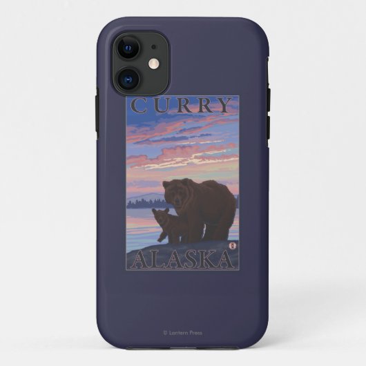 くまおよびカブス-カレー、アラスカ Case-Mate iPhoneケース (裏面)
