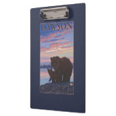 くまおよびカブス-ドーソン、アラスカ クリップボード (左)