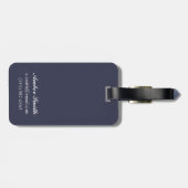 くまおよびカブス-ドーソン、アラスカ ラゲッジタグ (裏面横)