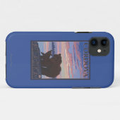 くまおよびカブス- Cordova、アラスカ Case-Mate iPhoneケース (裏面(横))