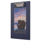 くまおよびカブス- Sitka、アラスカ クリップボード (左)