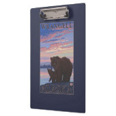 くまおよびカブス- Wrangell、アラスカ クリップボード (左)