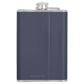 くまおよびカブス- Wrangell、アラスカ フラスク (裏面)