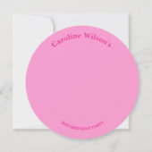 くまくまスウィートガール　ストロベリーキューブの誕生日 サンキューカード (裏面)