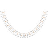 くまさんと蜂の1歳の誕生日 バンティングフラッグ (全)