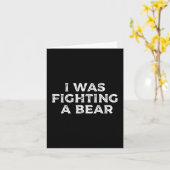 くまとの戦いで面白い怪我と回復 カード (黄色い花)