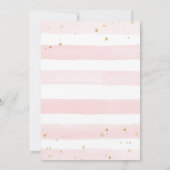 くまのぬいぐるみ招待状 ベビーシャワー招待状 招待状 (裏面)