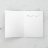 くまのぬいぐるみ誕生日カード シーズンカード (内部)