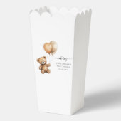 くまのぬいぐるみ 風船 ベビーシャワー 男女兼用 フェイバーボックス (裏面)