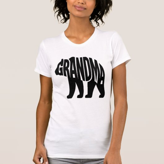 くまのばあちゃん Tシャツ (正面)
