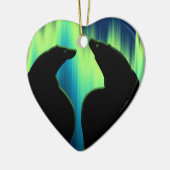 くまのオーナメントパーソナライズなくま愛装飾 セラミックオーナメント (左)