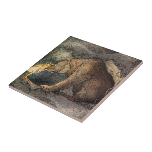 くまのキス タイル (側面)