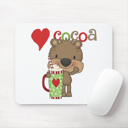 くまのココア愛休日 マウスパッド (マウス)