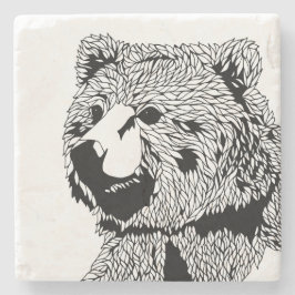 くまのコースター ストーンコースター