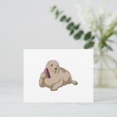 くまのスタイリストとくし ポストカード (スタンド正面)