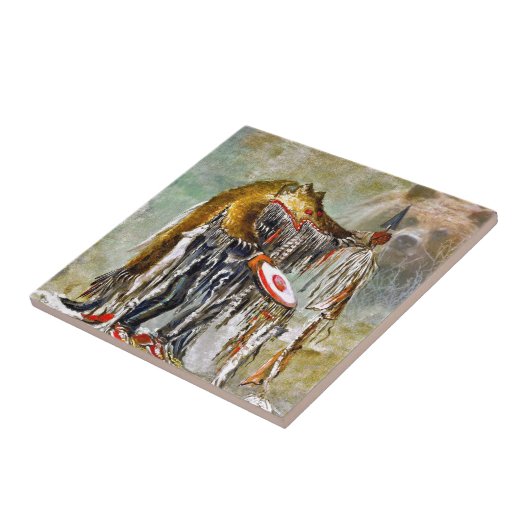 くまのダンサー タイル (側面)