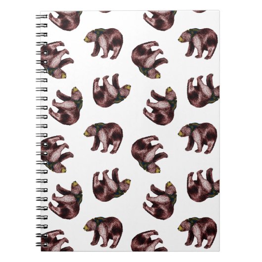 くまのトスのノート ノートブック (正面)