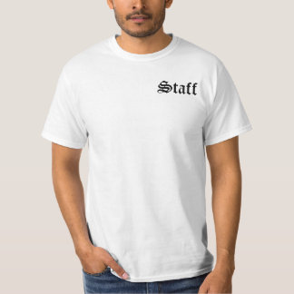 くまのトラップのスタッフのワイシャツ(白い) Tシャツ