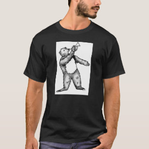 くまのトランペットのTシャツ Tシャツ