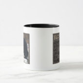 くまのトーテム-現実への夢-知恵 マグカップ (中央)