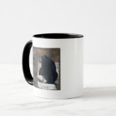 くまのトーテム-現実への夢-知恵 マグカップ (正面左)