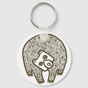 くまのトーテムKeychain キーホルダー