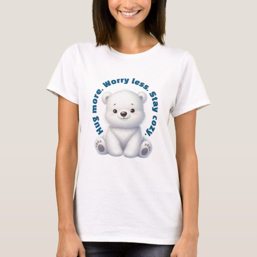 くまのハグ Tシャツ (正面)