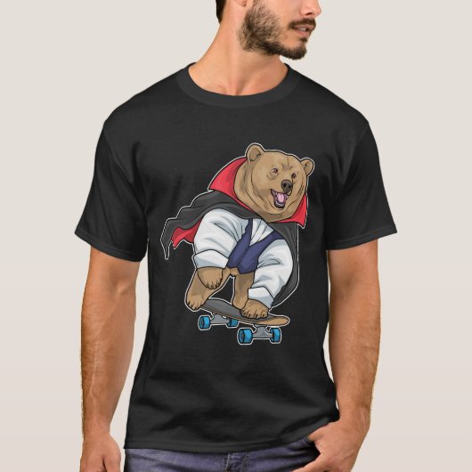 くまのハロウィーン吸血鬼 Tシャツ (正面)