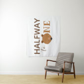 くまのハーフバースデー タペストリー - 6か月の赤ちゃんの誕生日祝いに (インサイチュ)