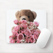くまのバラのmousepad マウスパッド (マウス)