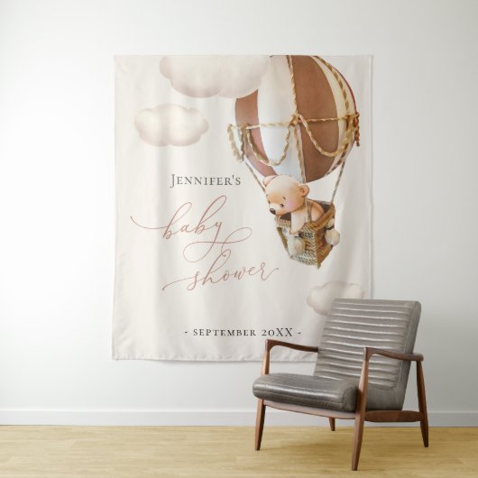 くまのバルーン　男女兼用タペストリー タペストリー (インサイチュ)