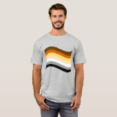 くまのプライドのウェーブフラグ Tシャツ (正面フル)