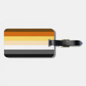 くまのプライドのゲイの男性の荷物のラベル ラゲッジタグ (裏面横)