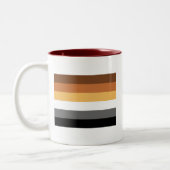 くまのプライドのマグ ツートーンマグカップ (左)