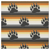 くまのプライドの旗 ファブリック (見本)