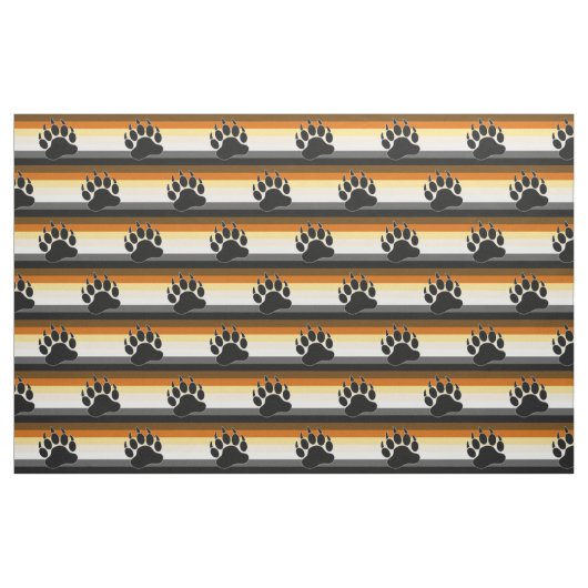 くまのプライドの旗 ファブリック (ファットクウォーター)