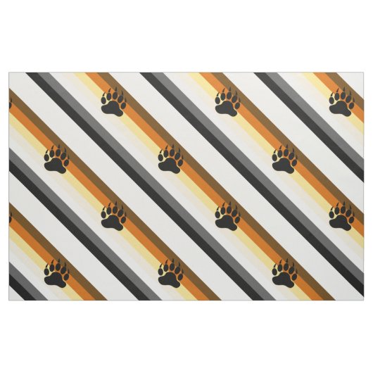 くまのプライドの旗 ファブリック (ヤード)