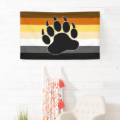 くまのプライドの旗 横断幕 (インサイチュ)