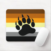 くまのプライドの足 マウスパッド (マウス)