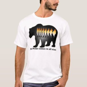 くまのプライドはすべてのサイズのワイシャツ入って来ます Tシャツ
