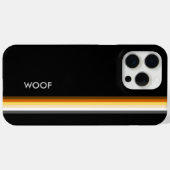 くまのプライドフラグ ワウ iPhone / iPad カー Case-Mate iPhoneケース (裏面 (横))